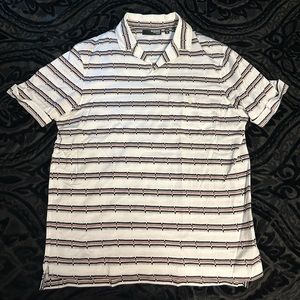 Murano retro inspired short sleeve polo